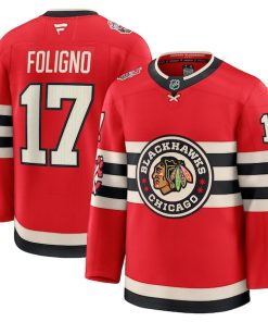 Nick Foligno Chicago Blackhawks 2025 NHL Winter Classic Premium Player Jersey - Red