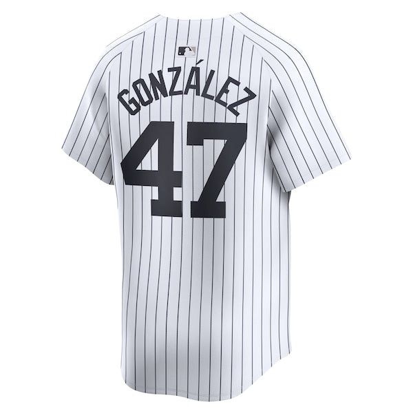 Victor Gonz¨¢lez New York Yankees Nike Home Limited Player Jersey?¨C White - Image 4