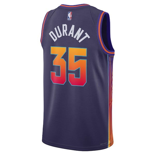 Kevin Durant Phoenix Suns Nike Unisex 2023/24 Swingman Jersey - Purple - City Edition - Image 3