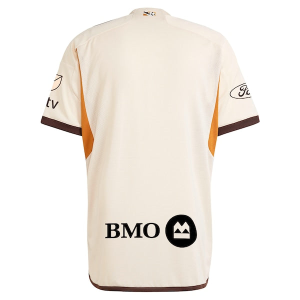 LAFC adidas 2024 Archive Authentic Jersey - Tan - Image 3