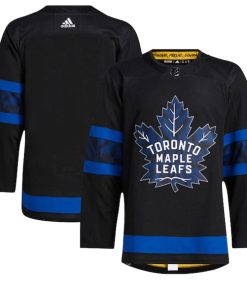 Alternative view of adidas Authentic Toronto Maple Leafs x drew house Alternate Blank Jersey - Black