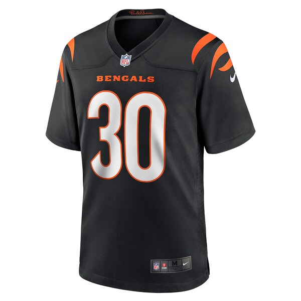 Chase Brown Cincinnati Bengals Nike Team Game Jersey - Black - Image 2