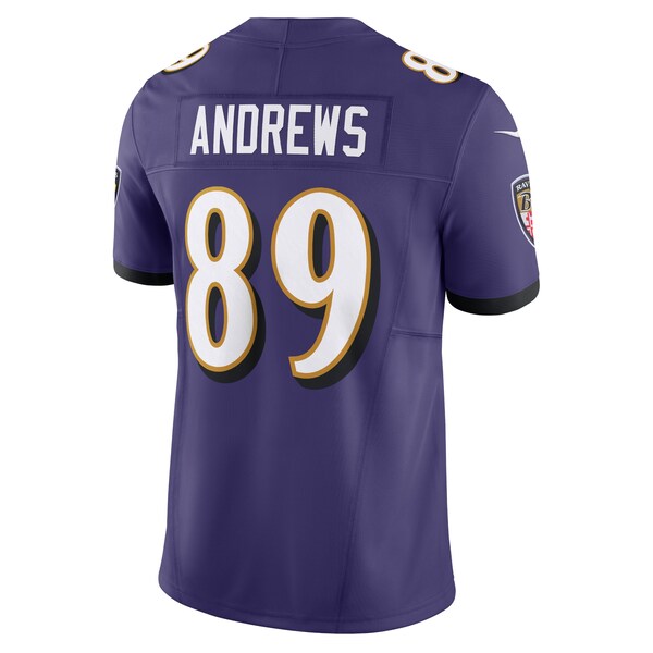Mark Andrews Baltimore Ravens Nike Vapor F.U.S.E. Limited Jersey - Purple - Image 3