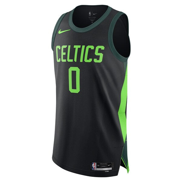 Jayson Tatum Boston Celtics Nike 2024/25 Authentic Player Jersey - City Edition - Black - Image 2