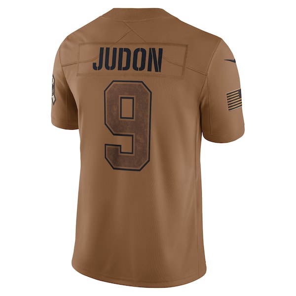Matthew Judon New England Patriots Nike 2023 Salute To Service Limited Jersey - Brown - Image 3