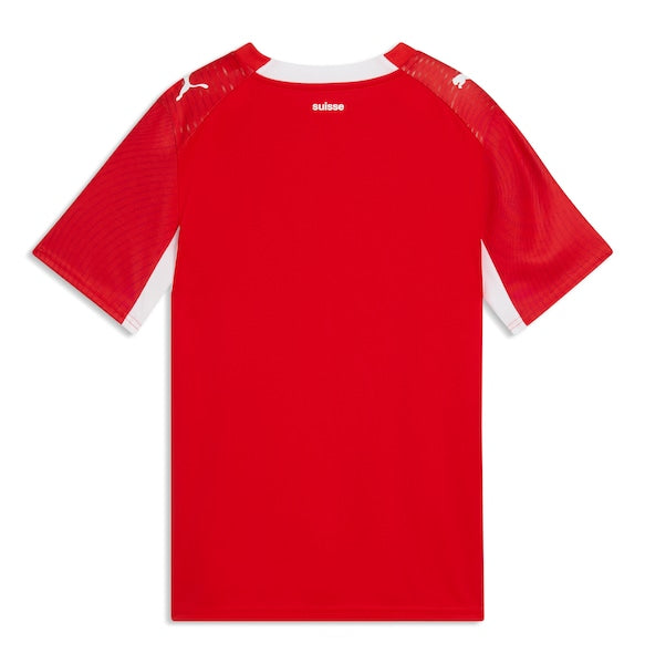 Switzerland National Team Puma Youth 2026 Home Replica Jersey - Red - Image 2