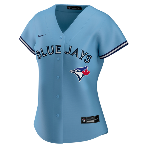 George Springer Toronto Blue Jays Nike Women's Home Replica Jersey - Light Blue - Image 2