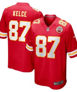 Travis Kelce Kansas City Chiefs Nike Game Jersey - Red