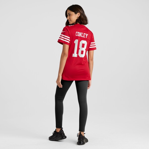 Chris Conley San Francisco 49ers Nike Women's Game Jersey - Scarlet - Image 5