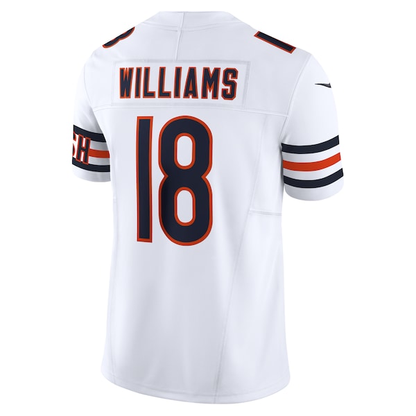 Caleb Williams Chicago Bears Nike Vapor F.U.S.E. Limited Jersey - White/Orange/Navy - Image 4