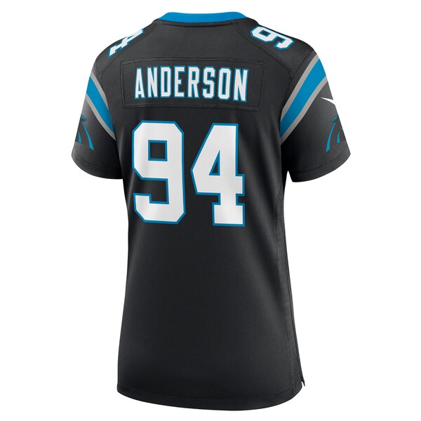 Henry Anderson Carolina Panthers Nike Women's Team Game Jersey - Black - Image 5