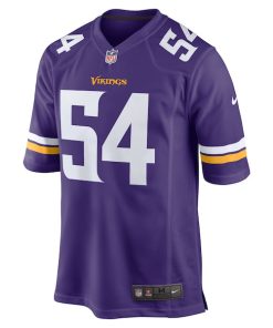 Alternative view of Anthony Barr Minnesota Vikings Nike Team Game Jersey -  Purple