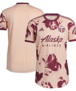 Portland Timbers adidas 2024 Heritage Rose Kit Authentic Jersey - Pink