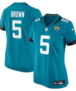 Dyami Brown Jacksonville Jaguars Nike Women's Team Game Jersey -  Teal