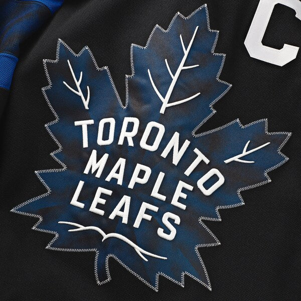 Toronto Maple Leafs Alternate Premium Jersey - Black/Blue/White - Image 8