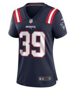 Alternative view of Tae Hayes New England Patriots Nike Women's Home Game Player Jersey - Navy