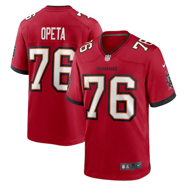 Iosua Opeta Tampa Bay Buccaneers Nike Game Jersey - Red