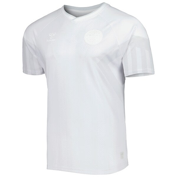 Denmark National Team 2022/23 Away Replica Jersey - White - Image 2