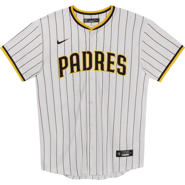 Jackson Merrill San Diego Padres Nike Preschool Home Player Game Jersey - White - Image 2