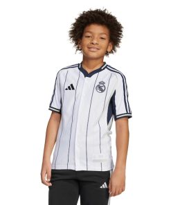 Los Merengues adidas Youth US Pack Full-Button Baseball Jersey - White