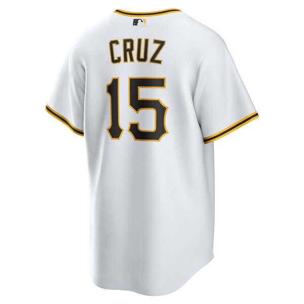 Oneil Cruz Pittsburgh Pirates Nike Youth Home Replica Jersey - White - Image 3