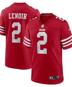 Deommodore Lenoir San Francisco 49ers Nike  Game Jersey -  Scarlet