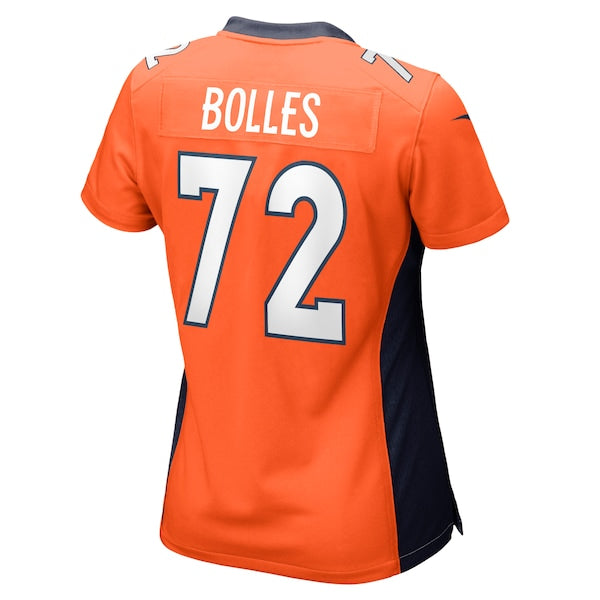 Garett Bolles Denver Broncos Nike Women's Game Jersey - Orange - Image 3