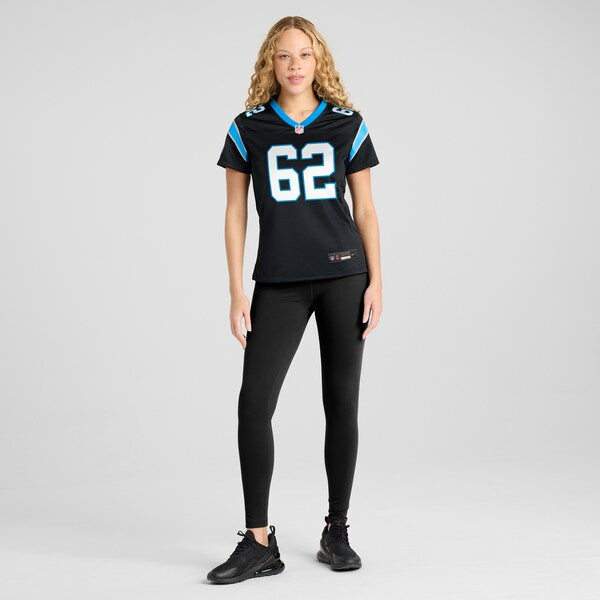 Chandler Zavala Carolina Panthers Nike Women's Game Jersey - Black - Image 5