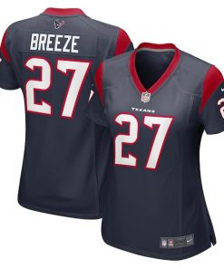 Brady Breeze Houston Texans Nike Women's Team Game Jersey -  Navy