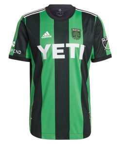 Alternative view of Cecilio Dom¨ªnguez Austin FC adidas 2021 Primary Authentic Jersey - Black