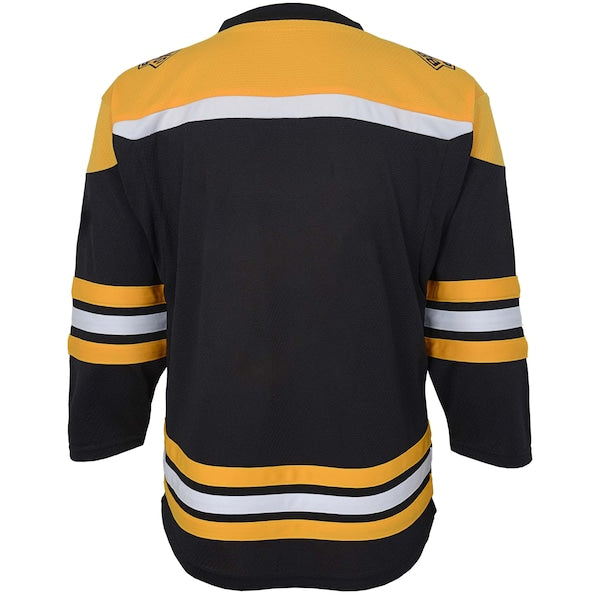 Boston Bruins Youth Home Replica Blank Jersey - Black - Image 3