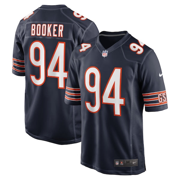 Austin Booker Chicago Bears Nike Game Jersey - Navy