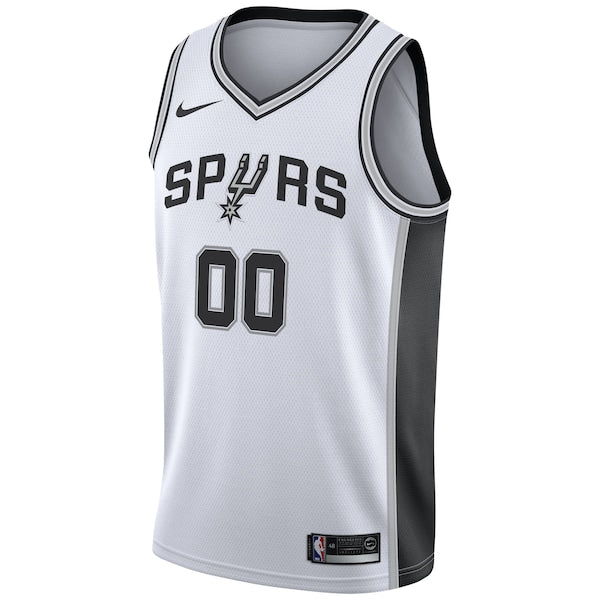 San Antonio Spurs Nike 2020/21 Swingman Custom Jersey - Association Edition - White - Image 2