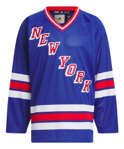 Alternative view of New York Rangers adidas Team Classic Jersey - Blue