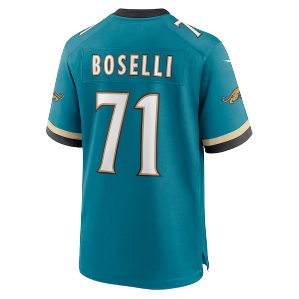 Tony Boselli Jacksonville Jaguars Nike Prowler Throwback Retired Player Game Jersey - Teal - Image 3