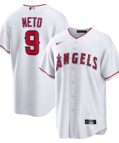 Zach Neto Los Angeles Angels Nike Home Replica Jersey - White