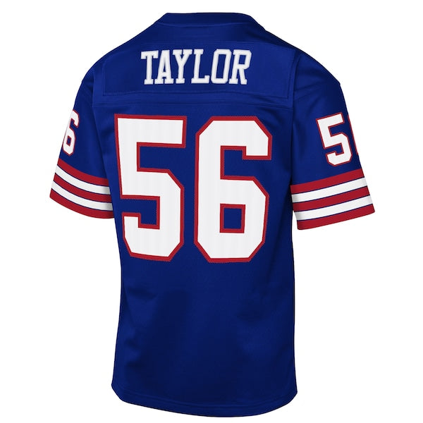 Lawrence Taylor New York Giants Youth 1986 Throwback Fashion Jersey - Royal - Image 3