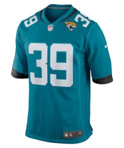 Alternative view of Jamal Agnew Jacksonville Jaguars Nike Game Jersey - Teal