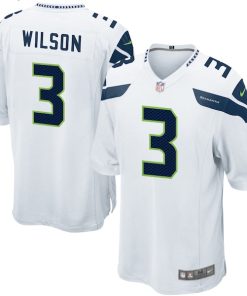 Russell Wilson Seattle Seahawks Nike Game Jersey - White