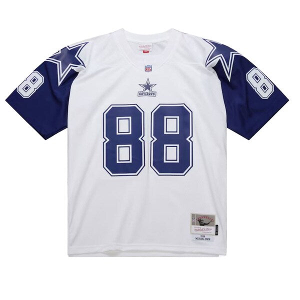 Michael Irvin Dallas Cowboys 1994 Alternate Legacy Replica Jersey - White - Image 2