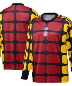 Bayern Munich adidas Authentic Football Icon Goalkeeper Jersey - Black
