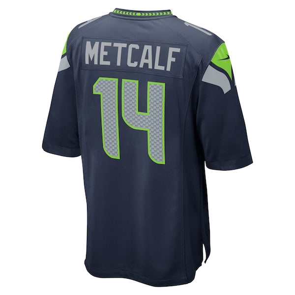 DK Metcalf Seattle Seahawks Nike Game Team Jersey - College Navy - Image 3