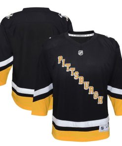 Pittsburgh Penguins Preschool 2021/22 Alternate Replica Jersey - Black