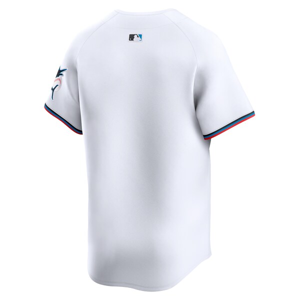 Miami Marlins Nike Youth Home Limited Jersey - White - Image 3