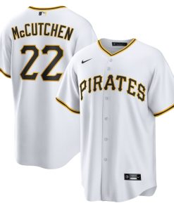 Andrew McCutchen Pittsburgh Pirates Nike Replica Player Jersey - White
