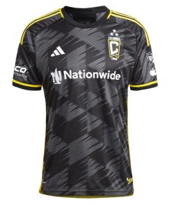 Alternative view of Columbus Crew adidas 2024 VeloCITY Kit  Authentic Custom Jersey - Black
