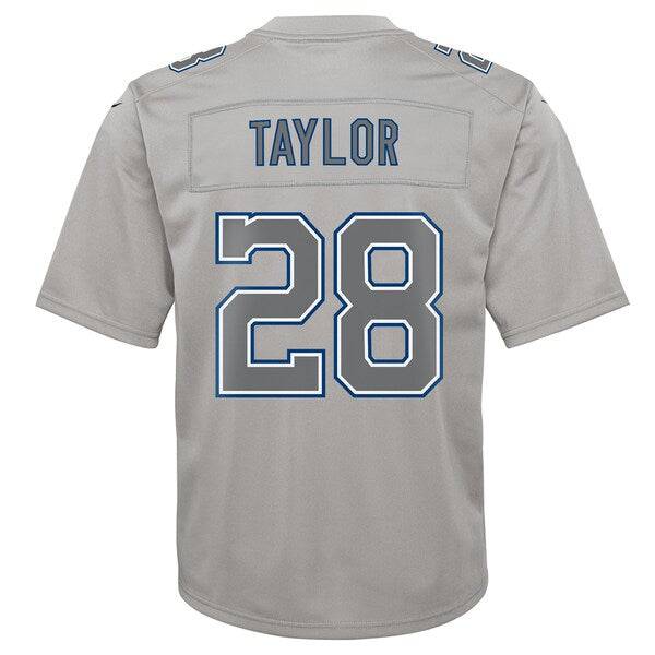 Jonathan Taylor Indianapolis Colts Nike Youth Atmosphere Game Jersey - Gray - Image 3