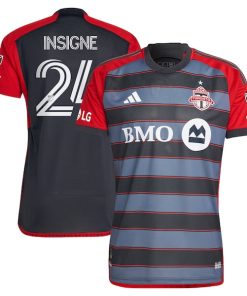 Lorenzo Insigne Toronto FC adidas 2023 Club Kit Authentic Player Jersey - Gray