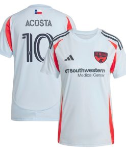 Luciano Acosta FC Dallas adidas Women's 2025 The Inferno Kit Replica Player Jersey - Light Blue