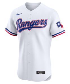Alternative view of Texas Rangers Nike Home Elite Pick-A-Player Retired Roster Jersey - White